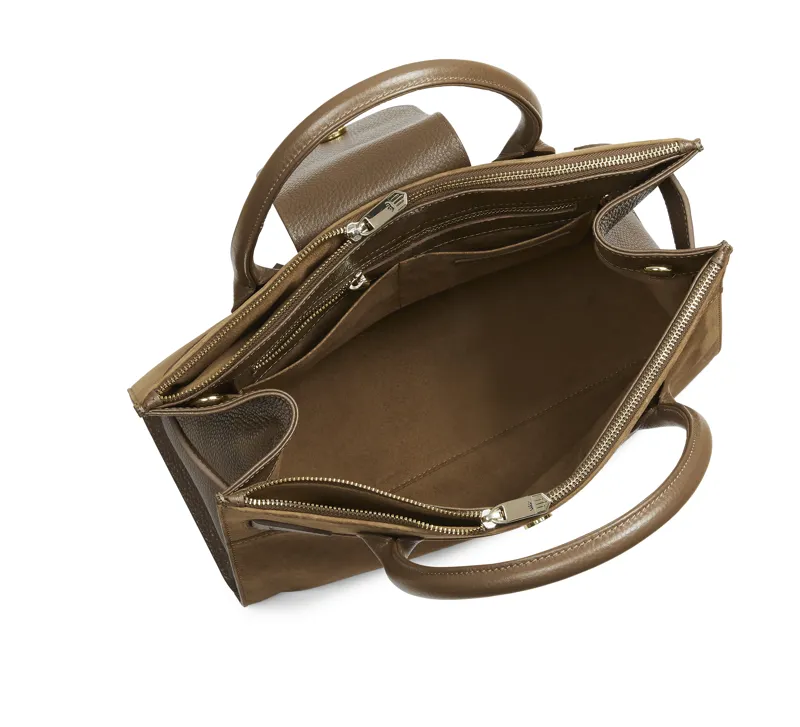 Fairfax and Favor Windsor Work Bag Tan-2
